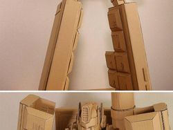 Ciptakan Karya Seni Keren dengan Modal Kardus