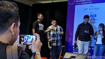 Karena tak tahu apa yang diberikan, peserta pertama gugur. (Agus Tri Haryanto/detikcom)