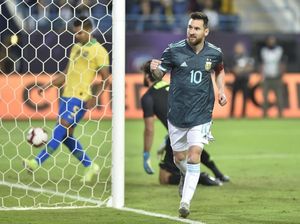 Meski Friendly, Messi Senang Argentina Kalahkan Brasil