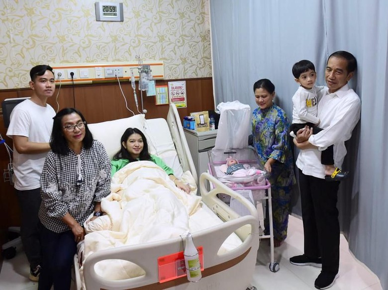 Doa Jokowi ke Cucu Ketiga: Semoga Jadi Anak Baik dan Berbakti