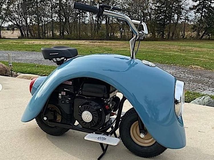 Saat Fender Mobil VW Kodok Jadi Motor Mini