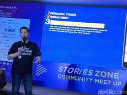 Aksi Nyeker di Senayan City Demi Giveaway detikcom SMW 2019