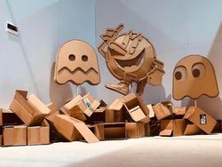 Ciptakan Karya Seni Keren dengan Modal Kardus