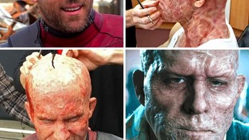 Ryan Reynolds, di film Deadpool 2. Foto: Boredpanda