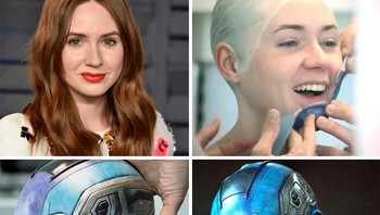 Karen Gillan, di film Avengers. Foto: Boredpanda