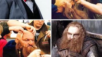 John Rhys-Davies, di film Lord Of The RingsArn. Foto: Boredpanda