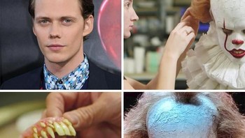 Bill Skarsgård, di film It. Foto: Boredpanda