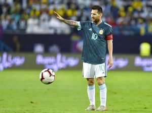 Messi ke Pelatih Brasil: Sssttt... Diam Kamu