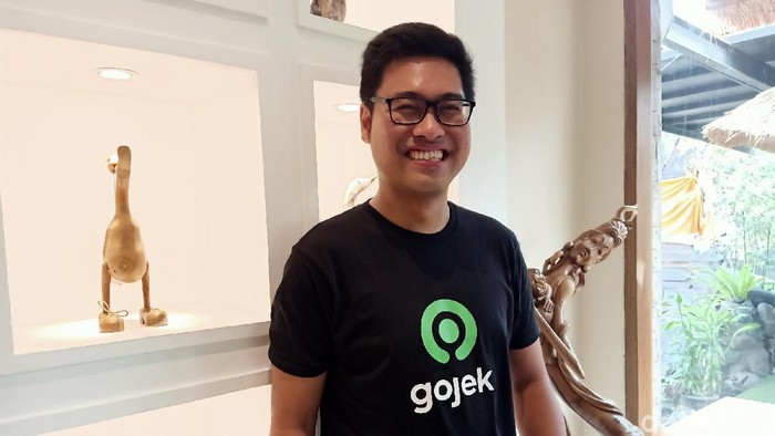 Group Head of Online Transport Services Gojek, Raditya Wibowo (Aditya Mardiastuti/detikcom) Group Head of Online Transport Services Gojek, Raditya Wibowo (Aditya Mardiastuti/detikcom)