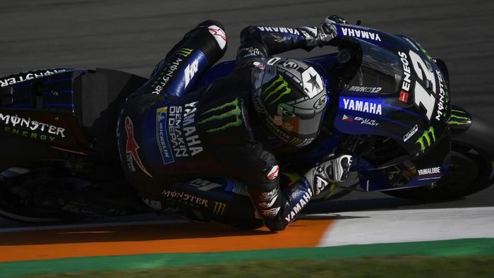 Usai start keempat, Maverick Vinales menegaskan pentingnya putaran pertama di MotoGP Valencia. Foto: Pierre-Philippe Marcou / AFP Usai start keempat, Maverick Vinales menegaskan pentingnya putaran pertama di MotoGP Valencia. Foto: Pierre-Philippe Marcou / AFP