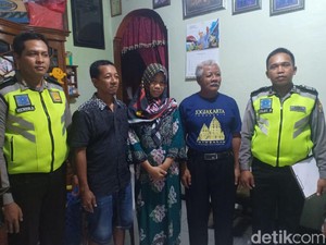 Insiden Wanita Kesenggol Truk Hingga Nyemplung Got Berujung Damai