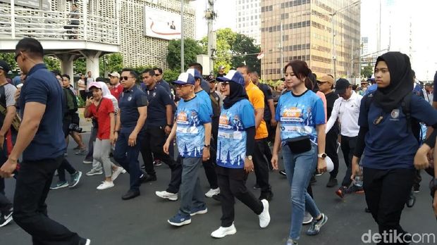 Wapres Ma'ruf Amin di acara interfaith walk