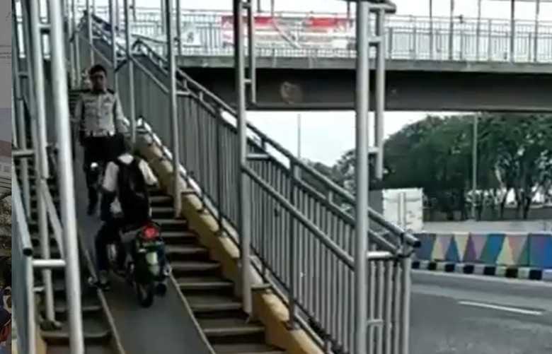 Foto: Screenshot Video Dishub DKI Jakarta Foto: Screenshot Video Dishub DKI Jakarta