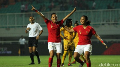 Melihat Lagi Perayaan-perayaan Gol Timnas Putri ke Gawang Sri Lanka