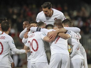 Ronaldo Cetak Gol, Portugal Tekuk Luksemburg dan Lolos ke Piala Eropa 2020