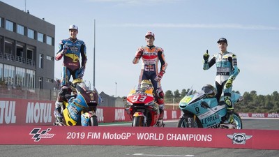 Tiga Raja Balap Motor 2019: Alex, Marc, dan Dalla Porta