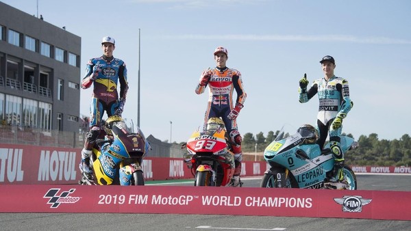 Tiga Raja Balap Motor 2019: Alex, Marc, dan Dalla Porta