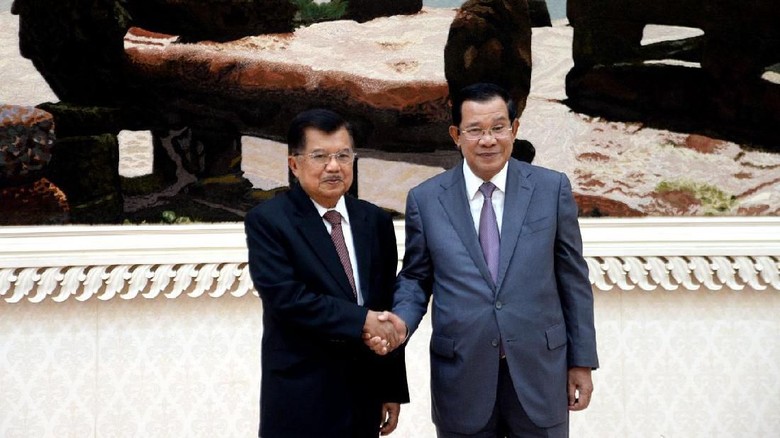 Bertemu PM Kamboja, JK Harap Hubungan Bilateral Makin Erat Bertemu PM Kamboja, JK Harap Hubungan Bilateral Makin Erat