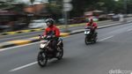 Bandelnya Kebangetan! Pemotor Masih Saja Terobos JLNT Kuningan