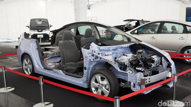 Jeroan mobil Prius Foto: Toyota Motor Corporation Jeroan mobil Prius Foto: Toyota Motor Corporation