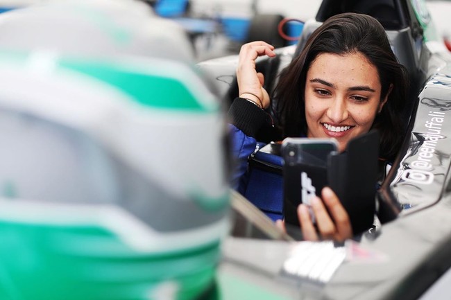 Reema pertama kali balapan dalam TRD 86 Cup di Yas Marina Circuit pada 2018. Ia pun meneruskan karier dan impiannya dalam dunia balap dengan mengikuti F4 British Championship pada April 2019 lalu. Foto: Instagram @reemajuffali