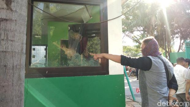 Sekret Mapala UMI Makassar dirusak