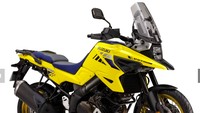 Suzuki ini dikatakan akan tersaji dengan pemilihan 3 mode traction control dan telah dilengkapi dengan Engine maps, low RPM yang bakal anti-stall dengan pilihan warna hitam dikawinkan dengan abu-abu, warna hitam yang dikawinkan, warna kuning yang dikawinkan dengan hitam, serta orange yang dikawinkan dengan warna hitam. Foto: Pool (MCN)