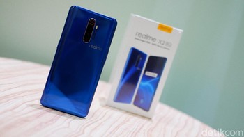 4. Realme X2 Pro RAM 12 GB ROM 256 GB dengan skor 476185. Foto: Adi Fida Rahman/detikINET