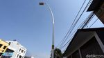 PJU Baru Siap Terangi Jalan Bekasi Barat