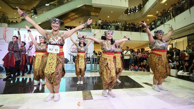 Semakin Meriah, Ribuan Penari Ikuti Indonesia Menari 2019