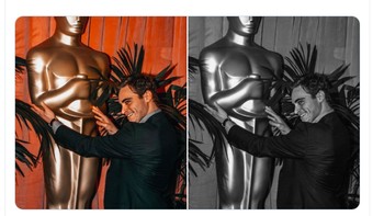 Joaquin Phoenix sekarang tinggal mengarahkan pandangan ke ajang Oscar. Foto: istimewa