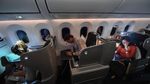 Foto Pesawat Australia Terbang di Rute Terpanjang Sedunia