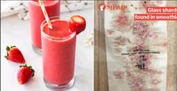 Hampir Celaka, Wanita Temukan Pecahan Kaca di Smoothie Pesanannya 