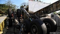 Rencananya, bangkai pesawat ini bakal dikirim ke China untuk dijadikan restoran berbentuk pesawat.