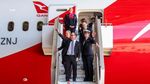 Foto Pesawat Australia Terbang di Rute Terpanjang Sedunia