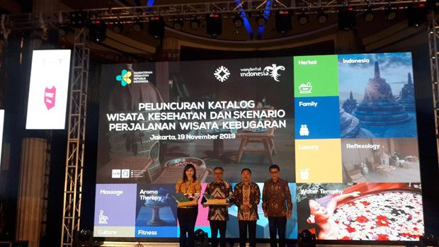 Kemenparekraf & Kemenkes Luncurkan Katalog Wisata Kesehatan