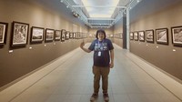Cecep juga pernah menggelar pameran di Galeri Nasional pada November 2017 lalu. Dok. Instagram/ccepreza_