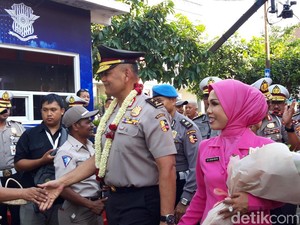 Pisah-Sambut Kakorlantas, Irjen Refdi Minta Jaga Kesinambungan Program