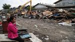 Penggusuran Berlanjut, Ekskavator Kembali Ratakan Bangunan di Sunter