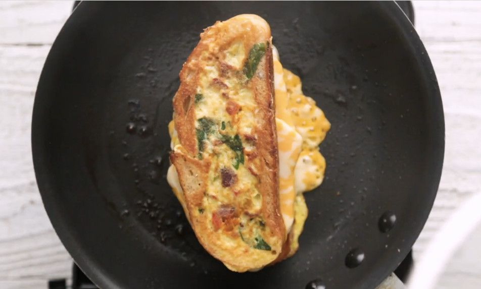 Omelet Keju Panggang
