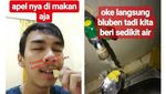 Bosan di Tempat Kerja, Pria Ini Bikin Gombalan Pakai Barang Minimarket