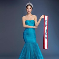 Untuk pertama kalinya sejak Mrs World dihelat pada 1984, perwakilan Vietnam, Jennifer Le memecahkan sejarah sebagai pemenang Mrs World 2019. Mrs World sendiri merupakan kontes kecantikan pertama untuk wanita yang sudah menikah Foto: Instagram