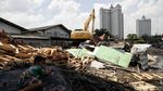 Penggusuran Berlanjut, Ekskavator Kembali Ratakan Bangunan di Sunter