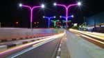 Potret Banda Aceh yang Makin Kece berkat Lampu Warna-warni