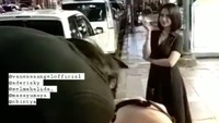 Cecep atau Bombom mengunggah momen dirinya menjalani photoshoot bersama Vanessa di kawasan Blok M. Dok. Instagram/cecepreza_