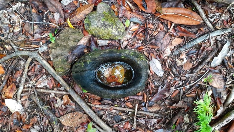 Batu Mawi (Hari Suroto/Balai Arkeologi Papua/Istimewa) Batu Mawi (Hari Suroto/Balai Arkeologi Papua/Istimewa)