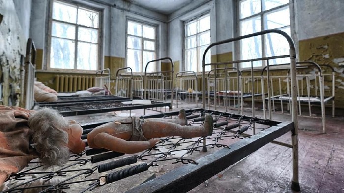 Abandoned kindergarten in Chernobyl Exclusion Zone