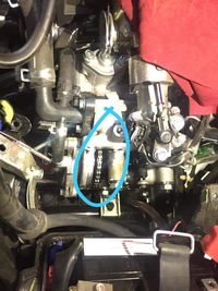 Sprocket cam pada Honda PCX.