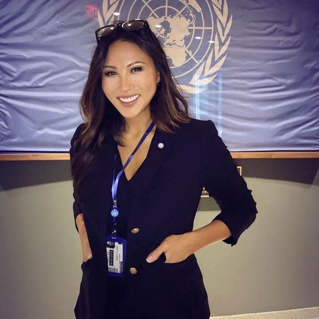 Ia pun menyebut sempat ditunjuk menjadi Expert Panel untuk Unmanned Aerial Vehicles in Humanitarian Response. Namun investigasi tidak menemukan informasi mengenai kedua hal yang ditampilkan di website resmi State Department. Foto: Instagram @minatrinitychang