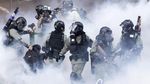 Saat Ratusan Demonstran Hong Kong Dikepung Polisi di Kampus